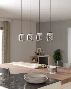 EGLO riippuvalaisin 4-os. Ciampino E27 musta - 7