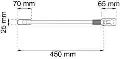 Habo aukipitolaite 1630 musta - 2