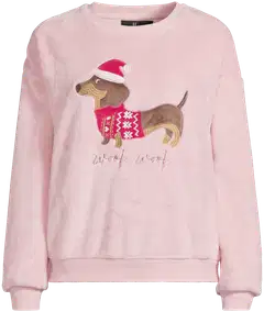 House naisten pörröfleece Daxie - L.pink - 2