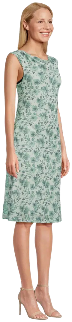 House naisten juhlamekko mesh 218H261731 - Pink AOP - 4