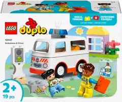 LEGO® DUPLO Town 10447 Ambulanssi ja kuljettaja - 2