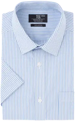 TEX miesten lyhythihainen kauluspaita I274798 - Sky - 3