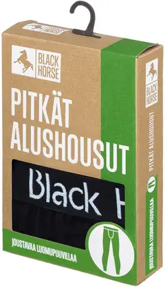 Black Horse lasten pitkät alushousut J032 - BLACK - 3