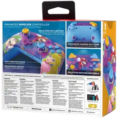 PowerA Enhanced Wireless Controller peliohjain, Color Splash Heroes, Nintendo Switch - 10