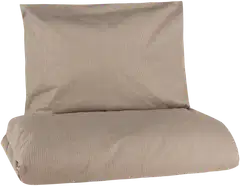 Xtra pussilakanasetti Pinstripe 150x210 cm beige - 1
