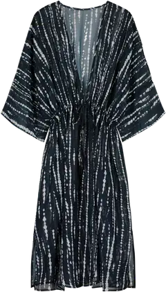 Actuelle naisten rantakaftaani 215A042520 - BLACK - 1