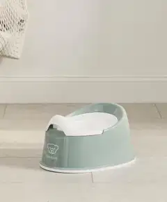BabyBjörn smart potta - syvä vihreä/valkoinen - 8