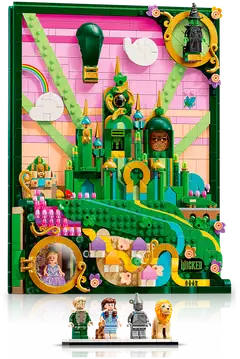 LEGO® Wicked 75685 Emerald City ‑taideteos - 8