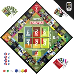 Monopoly lautapeli Fifa (suomen- ja ruotsinkielinen) - 2