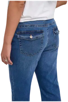Only Carmakoma naisten farkut Carphoebe - Medium Blue Denim - 7