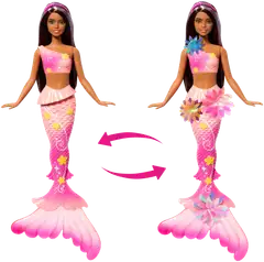 Barbie Blooming Mermaid -Nukke Pinkki - 3