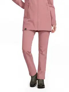Luode12 naisten softshellhousut 223L332684 - Ash rose - 1