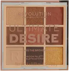 Makeup Revolution Ultimate Desire Palette Into The Bronze luomiväri 9 eri sävyä 8,1g - Bronze - 2