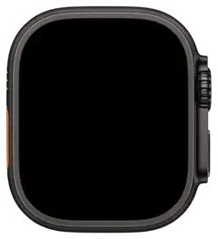 Apple Watch Ultra 2 GPS + Cellular 49mm mustatitaani kotelo, Dark Green Alpine Loop ranneke - Small - MX4Q3KS/A - 4