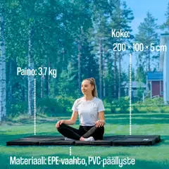 Airtrack Nordic Jumppapatja 200x100x5cm - 8