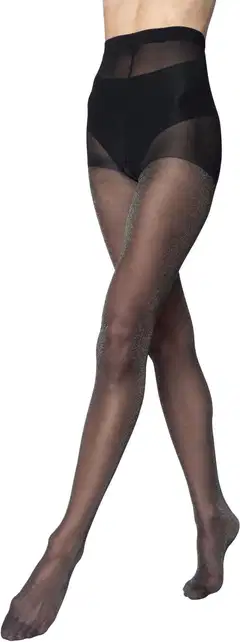 Norlyn naisten sukkahousut Shimmery 20den - Gold - 2