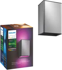 Philips Hue Resonate -seinävalaisin ulkokäyttöön 16W 2000-6500K 1180LM inox - 2
