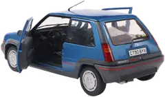 Solido 1:18 Renault 5 GT Turbo MK1 Alpine blue, keräilyauto, pienoismalli - 6