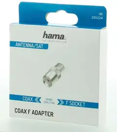 Hama Antennisovite SAT, F-liitin naaras - Coax naaras - 2