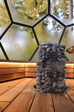 Mondex sähkökiuas Rakka E2W 10,5 kW musta/kiuaskivi, sisältää WiFi - 7
