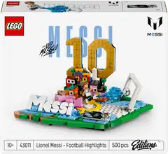 LEGO® Editions Football 43011 Lionel Messi – jalkapallon tähtihetket - 5