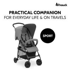 Hauck rattaat Sport harmaa - 11