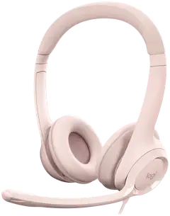 Logitech PC kuuloke H390 USB  - ruusu - 1