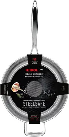 Heirol Wokki-/paistokasari 28 cm Steelsafe™ Pro - 3