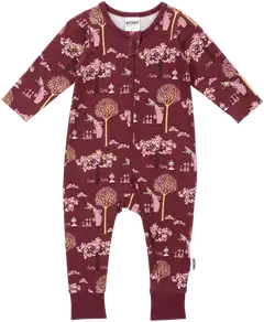 Muumi vauvojen pyjama Vilijonkka 593267 - burgundi - 1