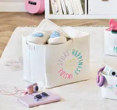 Zeller säilytyskori Happiness vetoketjulla - 4