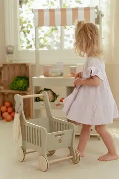 Little Dutch ostoskärryt ja ostokset FSC - 7