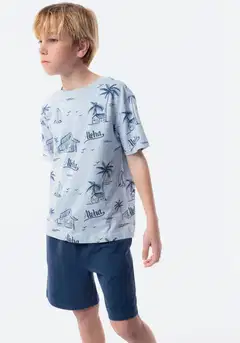 TEX lasten shortsisetti Ranta I276359 - BLUE 8 - 5