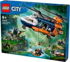 LEGO City Exploration 60437 Viidakkotutkijan helikopteri leirissä - 3