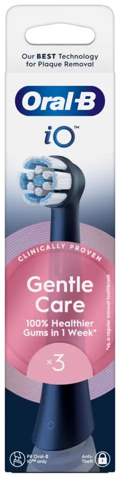 Oral-B iO Gentle Care Black vaihtoharja 3kpl - 2