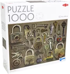 Tactic Palapeli Puzzle Lovers Locks and Keys 1000 palaa - 3