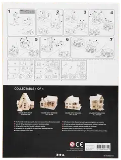 Creativ Company 3d-palapeli talo terasseineen miniatyyri - 3