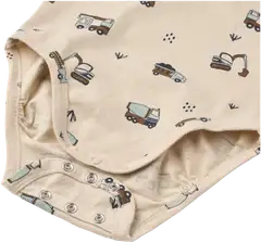 Tiny One vauvojen body Autot GOTS - Cement mini AOP - 3