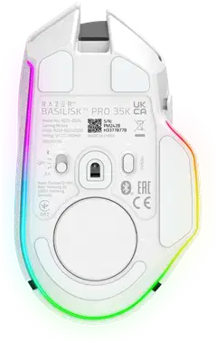 Razer Basilisk V3 pro 35k langaton pelihiiri valkoinen - 7