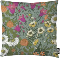 Vallila tyynynpäällinen Ahomaa 43x43 cm gvihreä/pinkki - 1