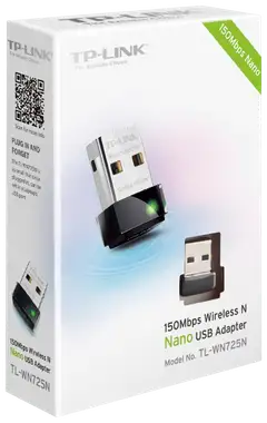 TP-Link nano wifi adapteri usb 150mbs - 5