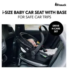 Hauck turvaistuin + telakka Drive N Care Set 40-87 cm musta - 10