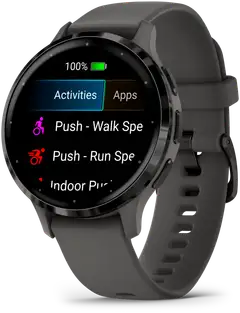 Garmin Venu 3S keskiharmaa ja tummanharmaa kehys - 2