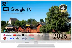 Finlux 32" Full HD Android Smart LED TV 32G8.3WCB, valkoinen - 1
