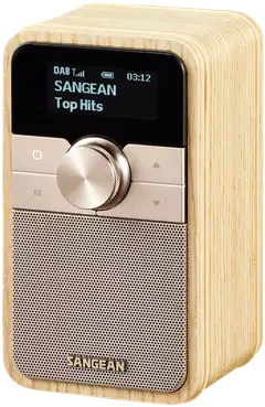 Sangean radio Bluetooth yhteydellä DDR-8, valkoinen tammi - 1