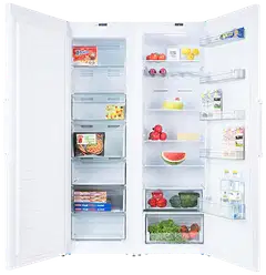 Cylinda jääkaappi K2385HE, leveys 60 cm, korkeus 186 cm, valkoinen - 4