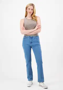 Lee Cooper LC 01 2284 vaaleansiniset Curvy fit -farkut - Vaaleansininen - 1