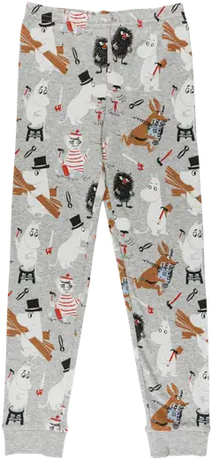 Muumi lasten pyjama Rakentajat 589387 - HARMAA - 3