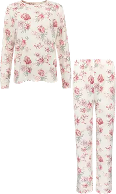TEX naisten pyjama I997293 - ecru - 1