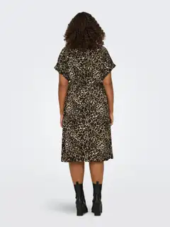 ONLY CARMAKOMA naisten paitamekko Cardiega - BLACK - 4