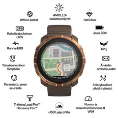 Polar Outdoor-kello Grit X2 musta S-L - 11